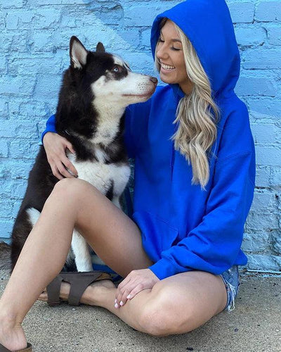 Pawz Black Classic College Hoodie - Pawz