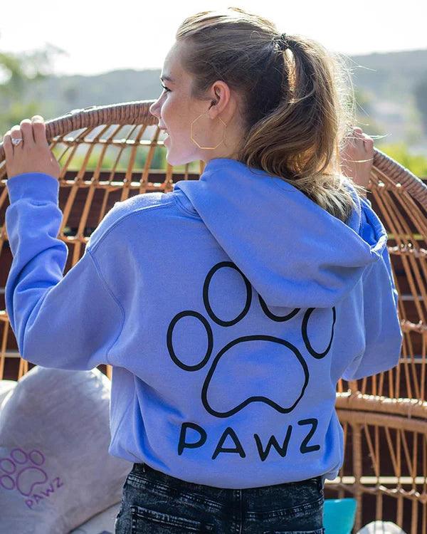 Pawz Black Classic College Hoodie - Pawz