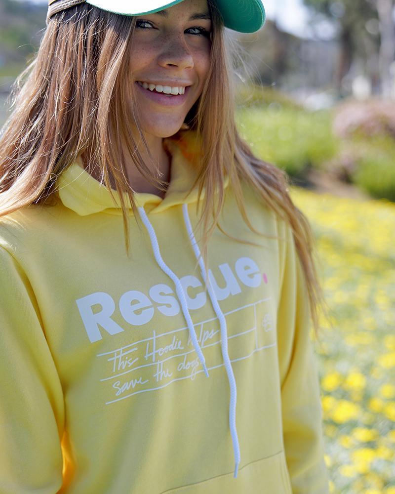 Pawz Rescue White Print Hoodie - Pawz