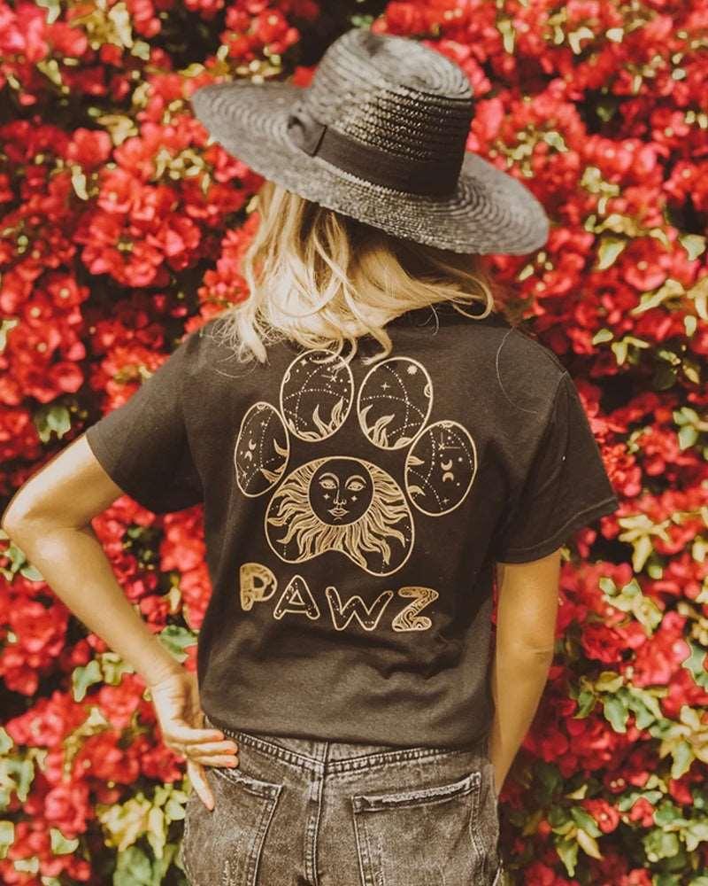 Pawz Luna Black Tee - Pawz