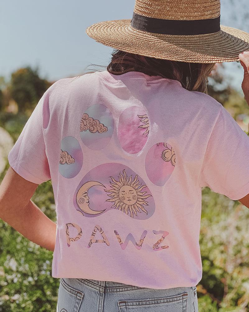 Pawz Solar Sky Light Pink Tee - Pawz