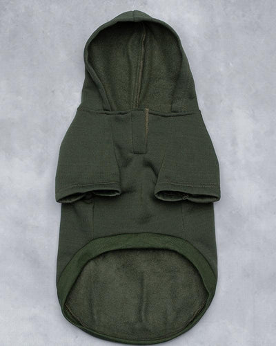 U.S. ARMY HOODED DOG FLEECE - Pawz
