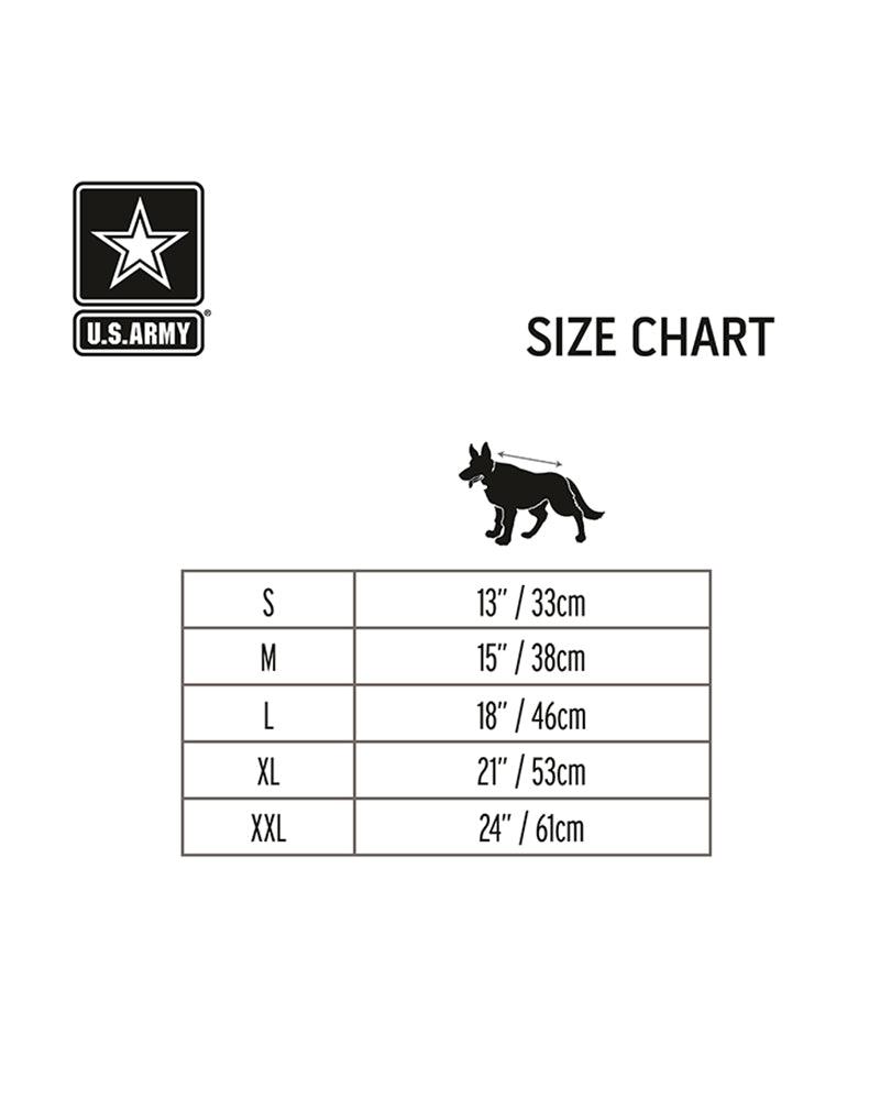 U.S. ARMY PACKABLE DOG RAINCOAT - Pawz