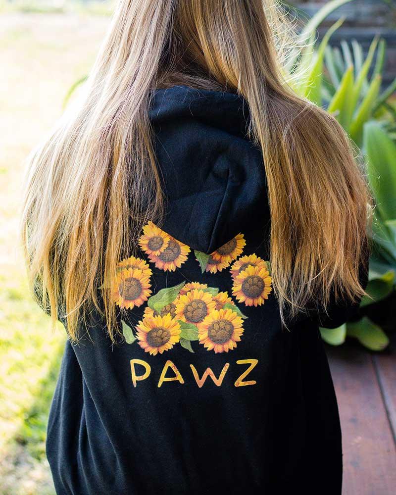 Pawz Sunflower Bouquet Hoodie - Pawz